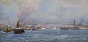 East River, NYC, 1904
